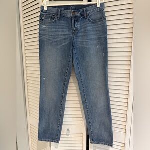 LOFT Women’s Blue Straight Leg ‘Boyfriend’ Jeans 4